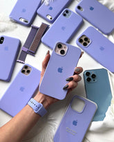 Light Purple iPhone Silicone Cover – Soft Touch, Anti-Slip & Stylish Protection iPhone 17
